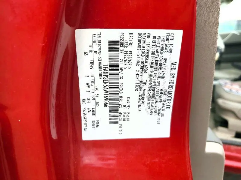 2010 FORD FOCUS S  