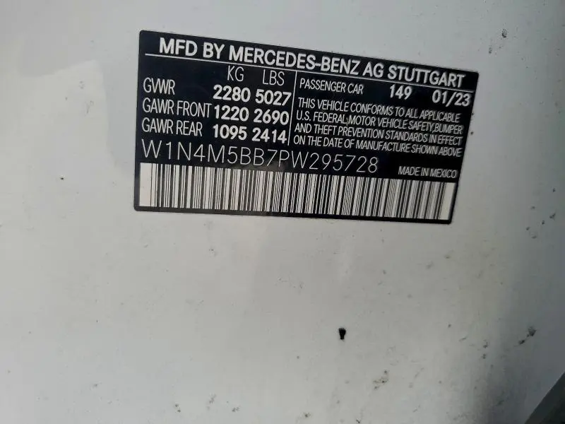 2023 MERCEDES-BENZ GLB AMG 35 4MATIC  