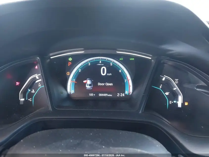2019 HONDA CIVIC LX