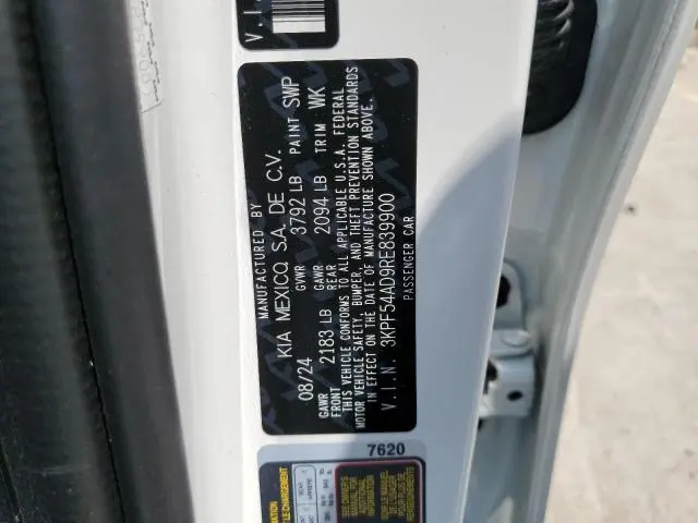 2024 KIA FORTE GT LINE  