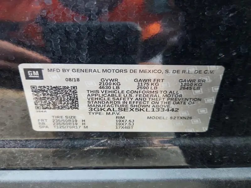 2019 GMC TERRAIN DENALI  