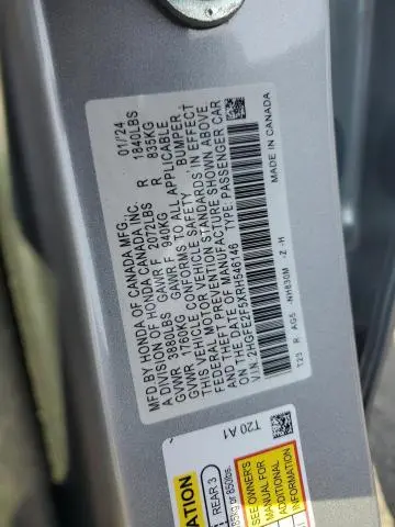 2024 HONDA CIVIC SPORT  