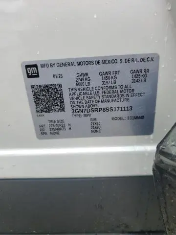 2025 CHEVROLET EQUINOX RS  