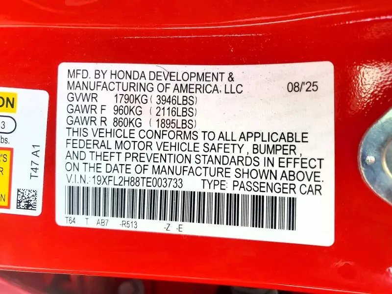 2026 HONDA CIVIC SPORT  
