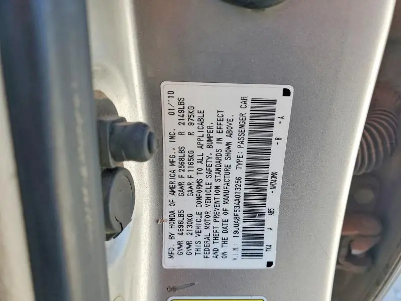 2010 ACURA TL   