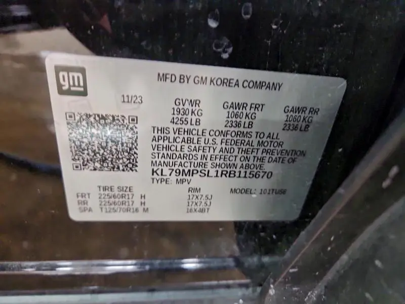 2024 CHEVROLET TRAILBLAZER LT  