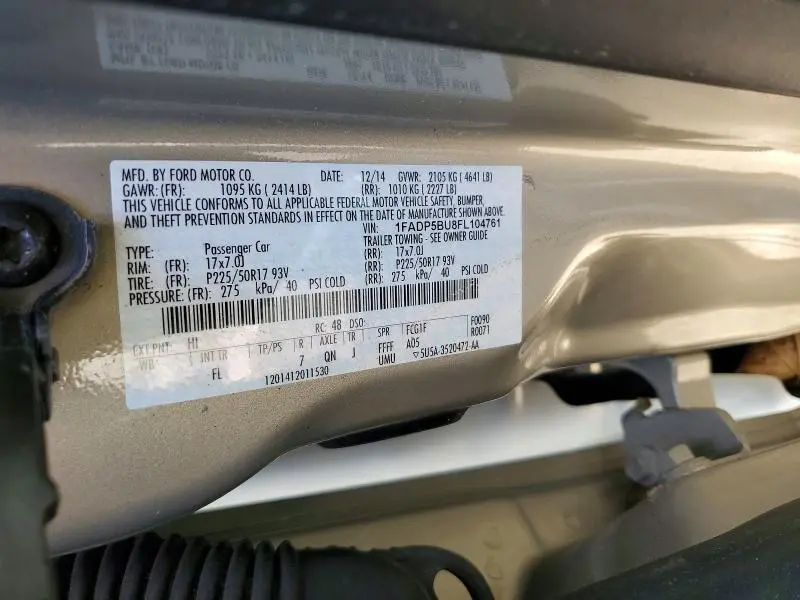 2015 FORD C-MAX SEL  