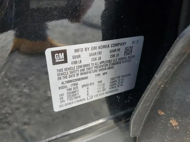 2022 CHEVROLET TRAILBLAZER LS  