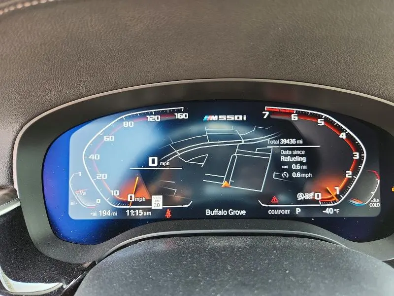 2021 BMW M550XI   