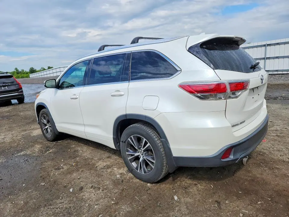 2016 TOYOTA HIGHLANDER XLE  