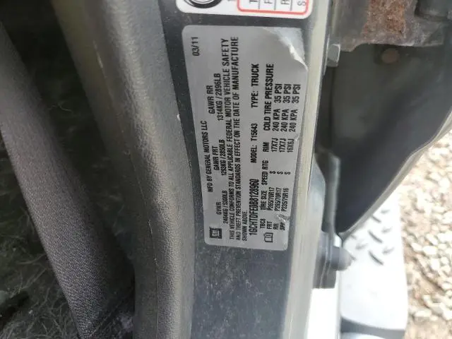 2011 CHEVROLET COLORADO LT  