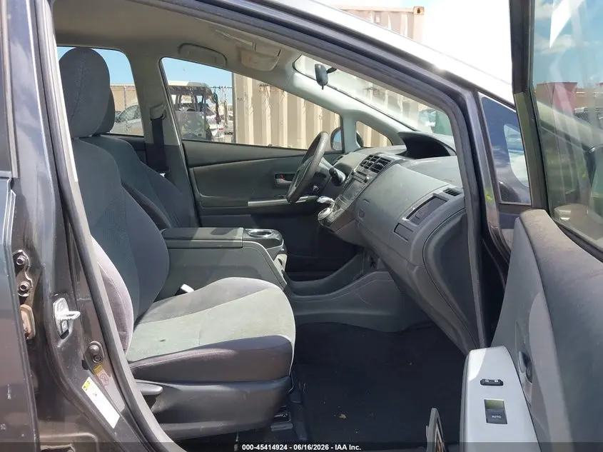 2013 TOYOTA PRIUS V FIVE/THREE/TWO