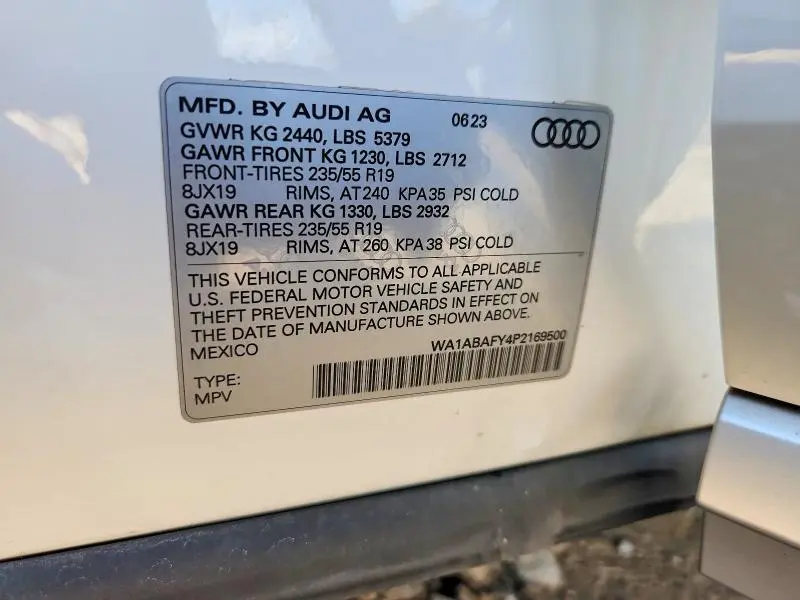 2023 AUDI Q5 PREMIUM 40  