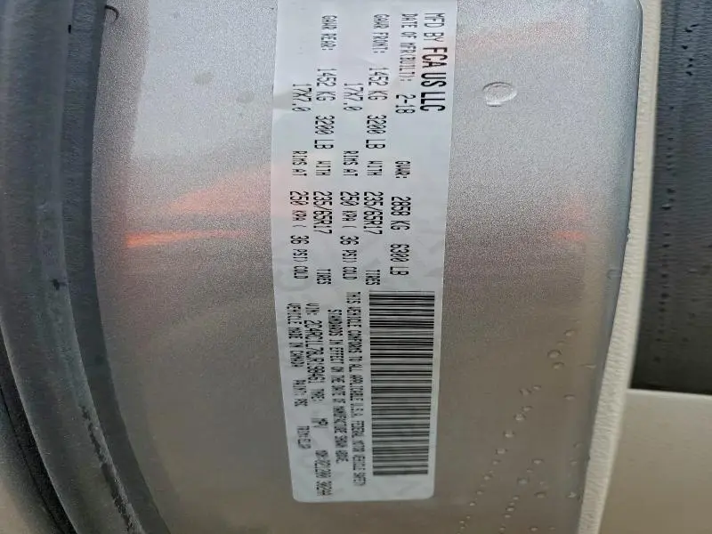 2018 CHRYSLER PACIFICA HYBRID TOURING L  