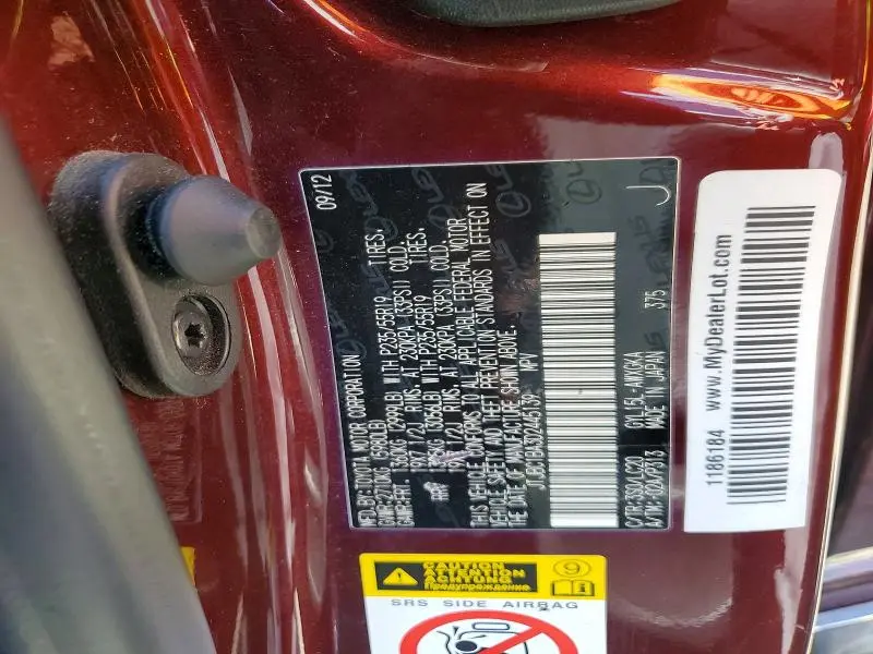 2013 LEXUS RX 450H  