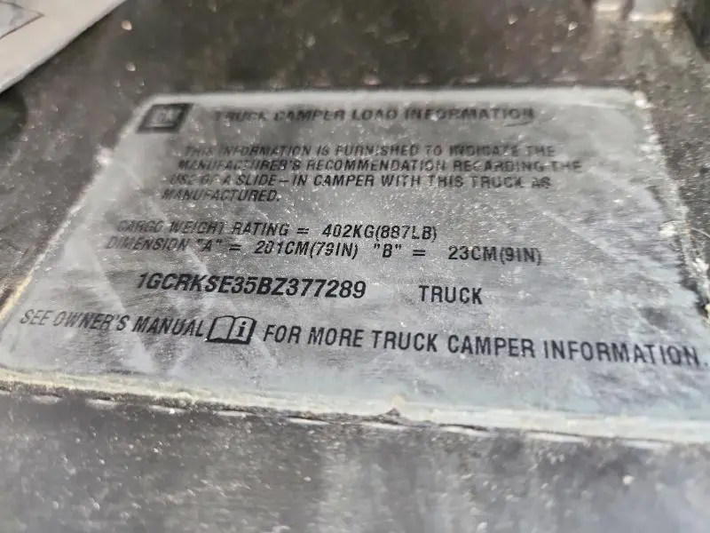 2011 CHEVROLET SILVERADO K1500 LT  