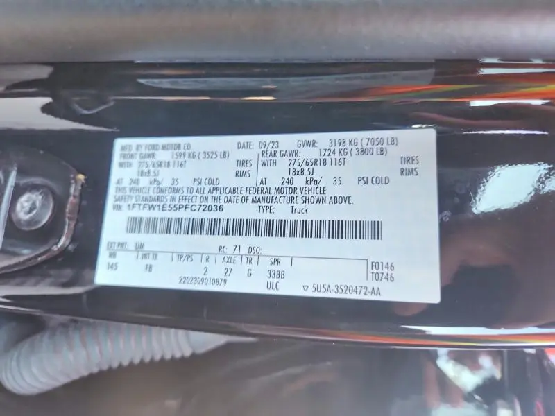 2023 FORD F150 SUPERCREW  