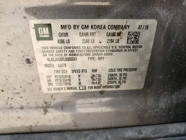 2020 BUICK ENCORE PREFERRED  