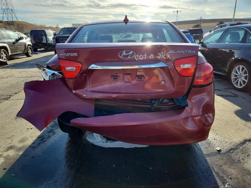 2010 HYUNDAI ELANTRA BLUE  