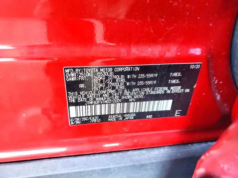 2021 TOYOTA RAV4 PRIME XSE  