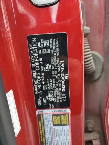 2018 KIA SPORTAGE LX  