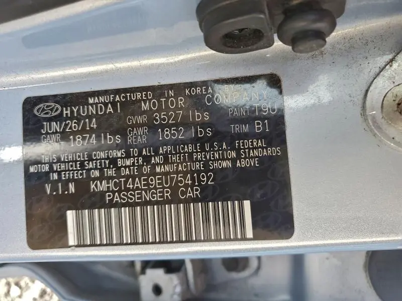 2014 HYUNDAI ACCENT GLS  