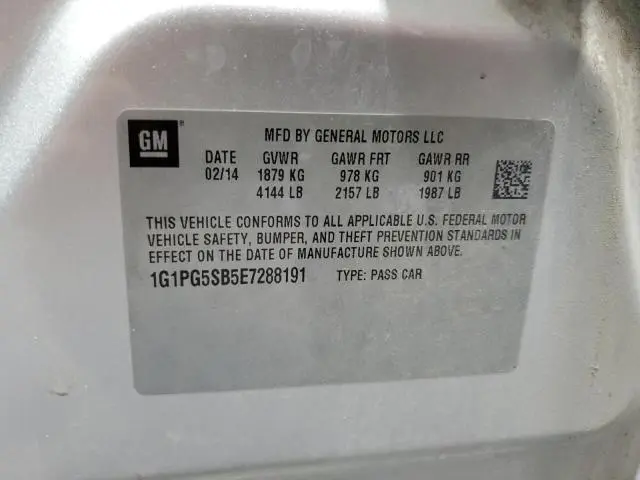 2014 CHEVROLET CRUZE LTZ  