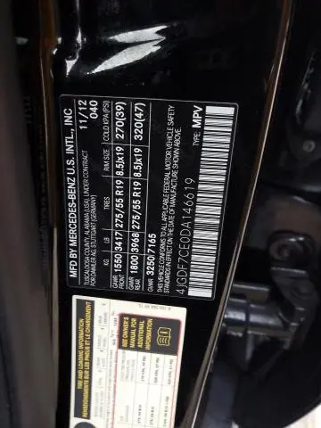 2013 MERCEDES-BENZ GL 450 4MATIC  