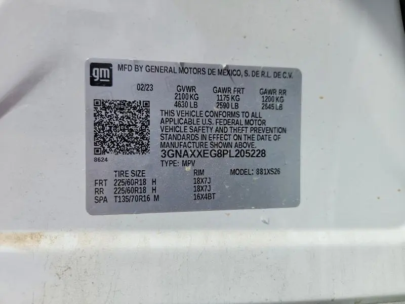 2023 CHEVROLET EQUINOX PREMIER  