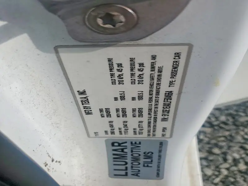 2020 TESLA MODEL 3   
