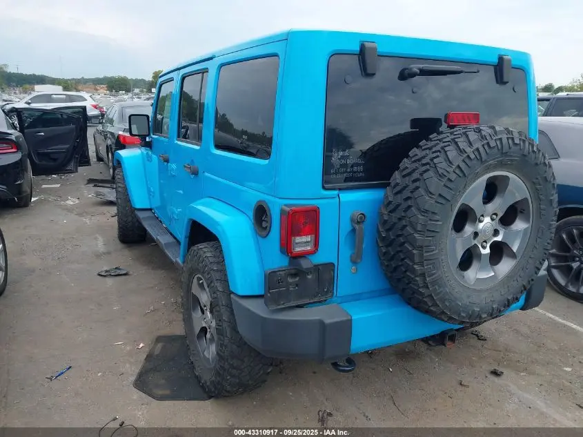 2017 JEEP WRANGLER UNLIMITED SAHARA 4X4