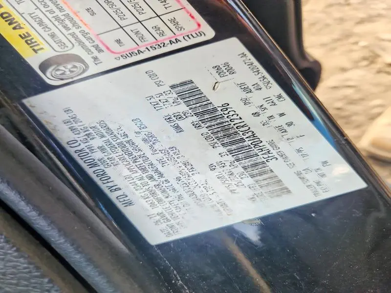 2012 FORD FUSION SEL  