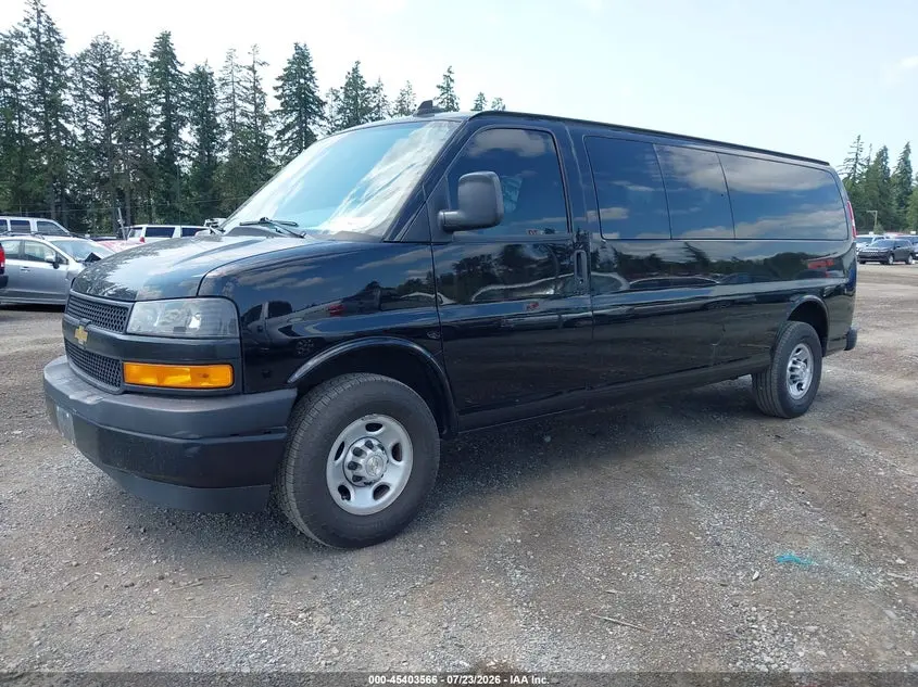 2020 CHEVROLET EXPRESS PASSENGER RWD 3500 EXTENDED WHEELBASE LS