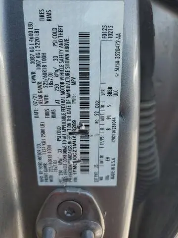2021 FORD ESCAPE SEL  
