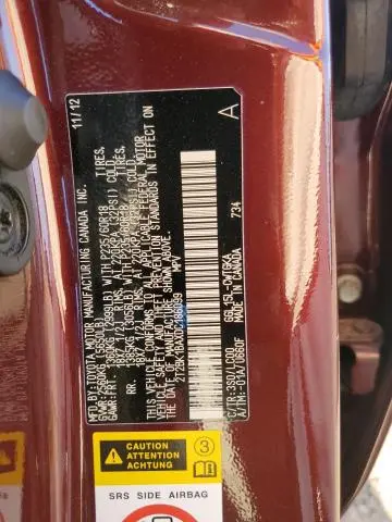 2013 LEXUS RX 350 BASE  