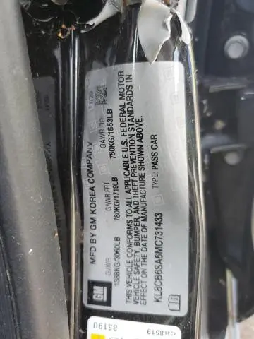 2021 CHEVROLET SPARK LS  