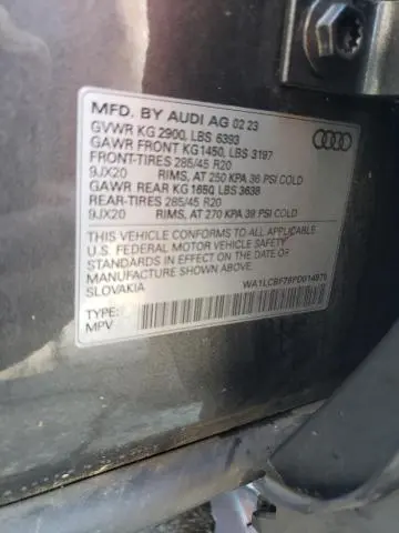 2023 AUDI Q7 PREMIUM PLUS  