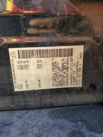 2020 NISSAN MAXIMA SL  