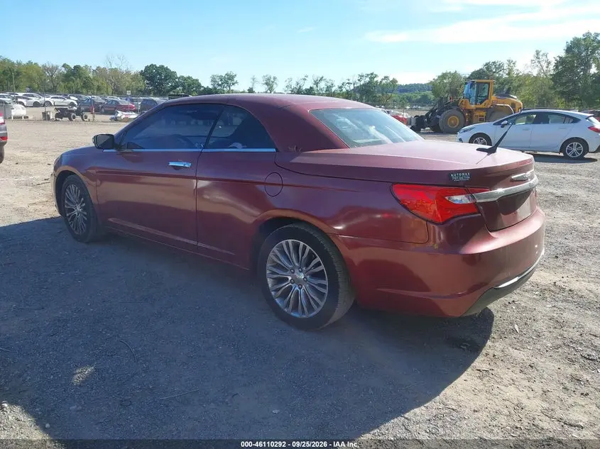 2013 CHRYSLER 200 LIMITED