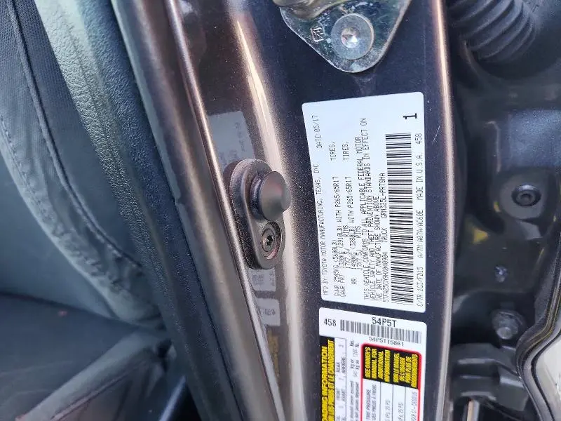 2017 TOYOTA TACOMA TRD SPORT  