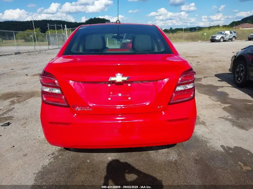 2019 CHEVROLET SONIC LT MANUAL