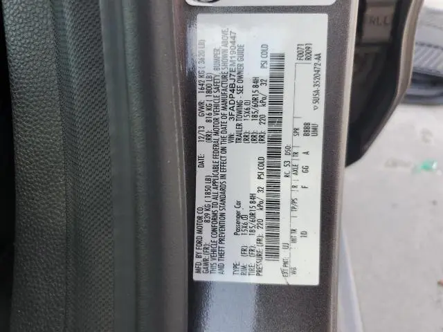 2014 FORD FIESTA SE  