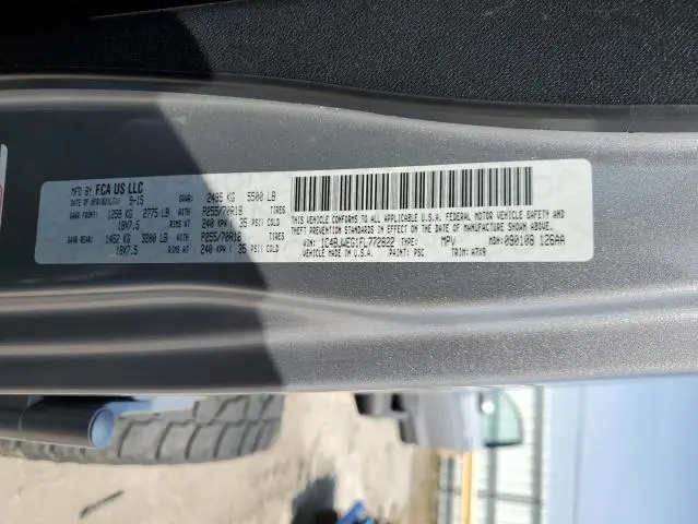 2015 JEEP WRANGLER UNLIMITED SAHARA  