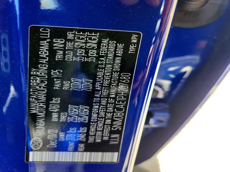2023 HYUNDAI TUCSON SEL  