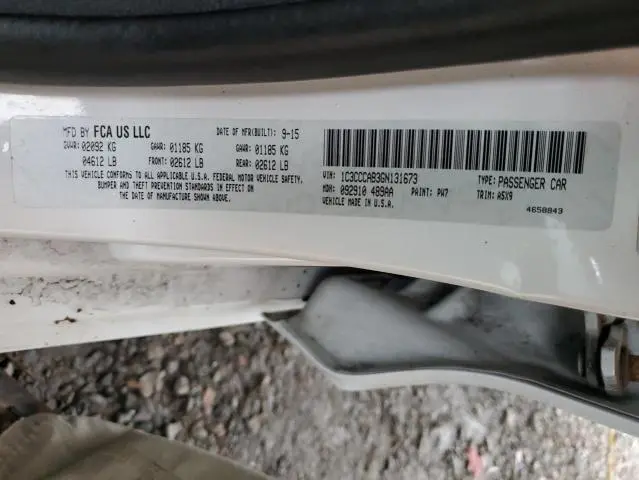 2016 CHRYSLER 200 LIMITED  