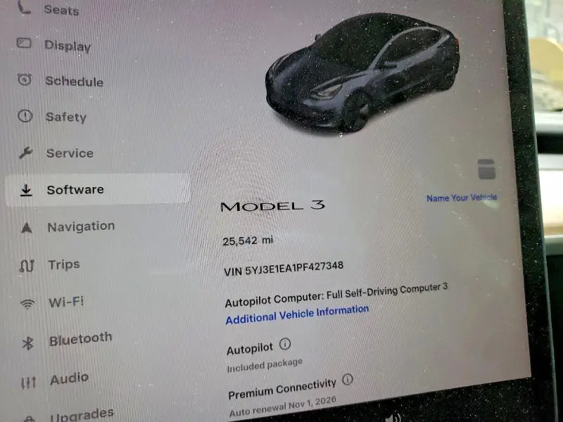 2023 TESLA MODEL 3   