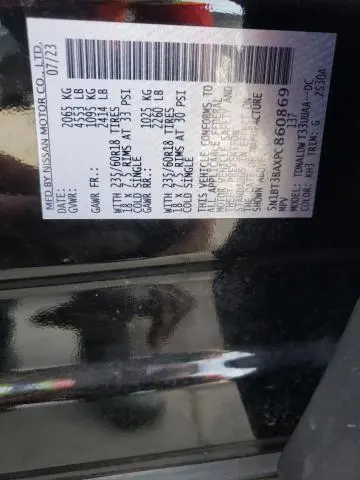 2023 NISSAN ROGUE SV