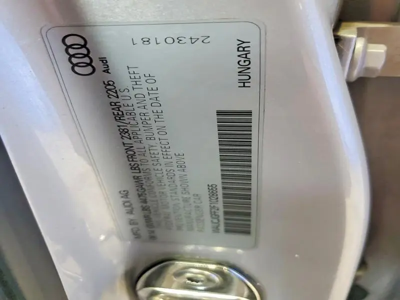 2015 AUDI A3 PREMIUM PLUS  