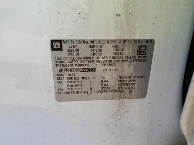 2016 CADILLAC SRX LUXURY COLLECTION  