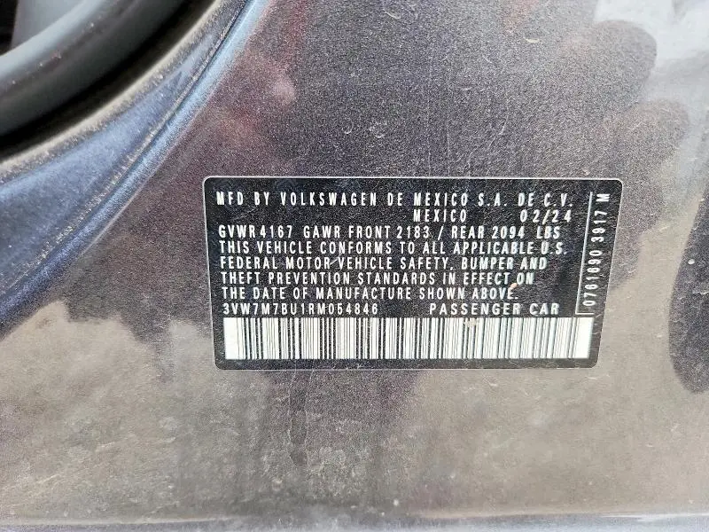 2024 VOLKSWAGEN JETTA SE  